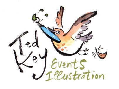 Ted Key | Live Wedding Painting  & Caricatures